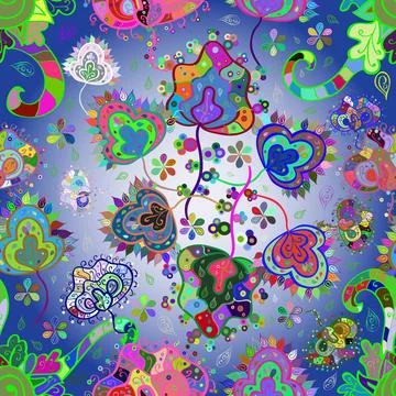 Interesting super cute abstract and nice picture Illustration