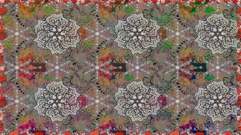 Interesting super cute abstract and nice picture Illustrazione stock