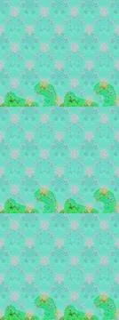 Interesting super cute abstract and nice picture Stock Illustration