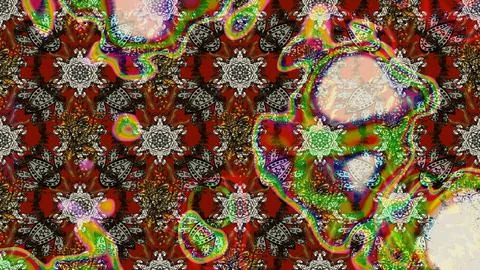 Interesting super cute abstract and nice picture Illustrazione stock