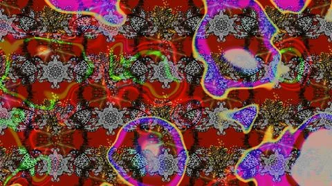 Interesting super cute abstract and nice picture Illustrazione stock