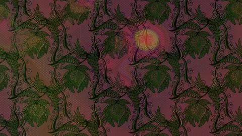 Interesting super cute abstract and nice picture Illustrazione stock