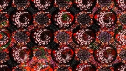Interesting super cute abstract and nice picture Illustrazione stock