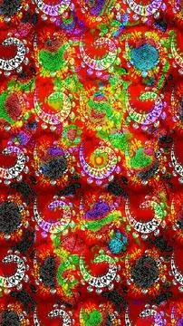 Interesting super cute abstract and nice picture Illustrazione stock