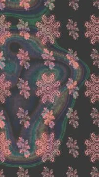 Interesting super cute abstract and nice picture Illustrazione stock