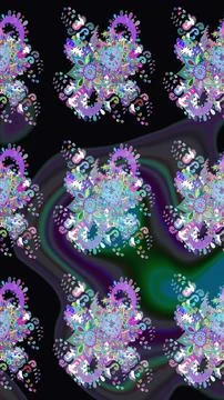 Interesting super cute abstract and nice picture Stock Illustration