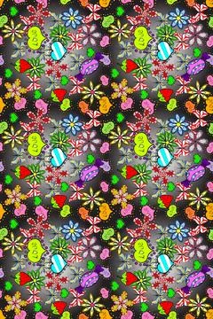 Interesting super cute abstract and nice picture Stock Illustration