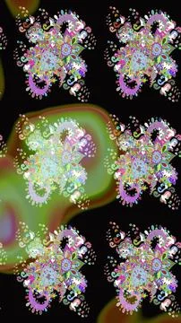 Interesting super cute abstract and nice picture Illustrazione stock