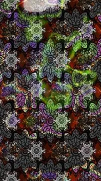 Interesting super cute abstract and nice picture Stock Illustration