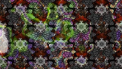 Interesting super cute abstract and nice picture Stock Illustration