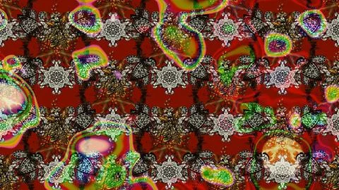 Interesting super cute abstract and nice picture Stockillustratie