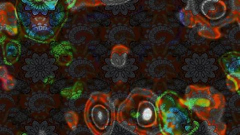 Interesting super cute abstract and nice picture Stock Illustration