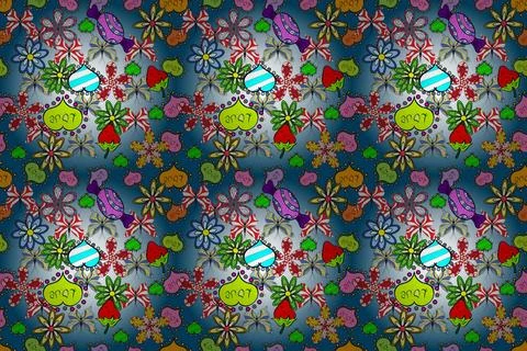 Interesting super cute abstract and nice picture Stock Illustration