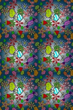 Interesting super cute abstract and nice picture Stock Illustration