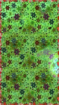 Interesting super cute abstract and nice picture 库存插图