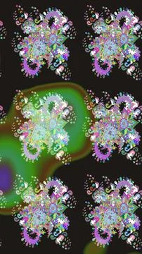 Interesting super cute abstract and nice picture Stockillustratie