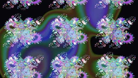 Interesting super cute abstract and nice picture Stock Illustration