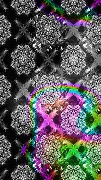 Interesting super cute abstract and nice picture Stockillustratie