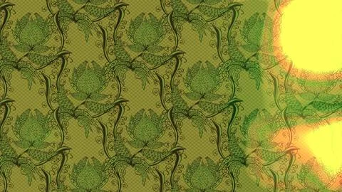 Interesting super cute abstract and nice picture Stockillustratie