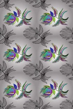 Interesting super cute abstract and nice picture Stock Illustration