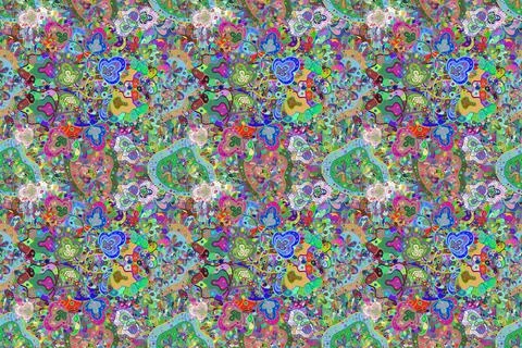 Interesting super cute abstract and nice picture Stock Illustration