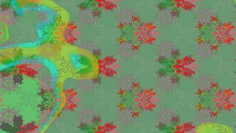 Interesting super cute abstract and nice picture イラスト素材