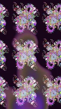 Interesting super cute abstract and nice picture Stock Illustration