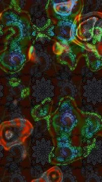 Interesting super cute abstract and nice picture 库存插图