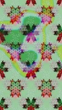 Interesting super cute abstract and nice picture Stockillustratie
