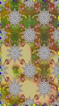 Interesting super cute abstract and nice picture Stockillustratie