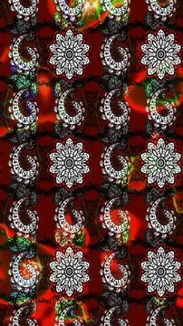 Interesting super cute abstract and nice picture Illustrazione stock