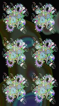 Interesting super cute abstract and nice picture Stock Illustration