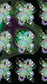 Interesting super cute abstract and nice picture Stock Illustration