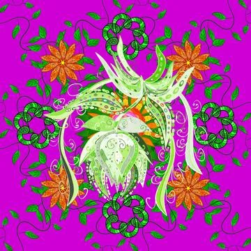 Interesting super cute abstract and nice picture Stock Illustration
