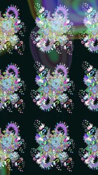 Interesting super cute abstract and nice picture Stock Illustration