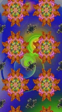 Interesting super cute abstract and nice picture Stock Illustration