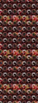 Interesting super cute abstract and nice picture Illustrazione stock