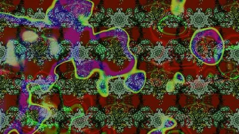 Interesting super cute abstract and nice picture Illustrazione stock