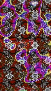 Interesting super cute abstract and nice picture Illustrazione stock