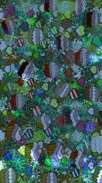 Interesting super cute abstract and nice picture Stock Illustration