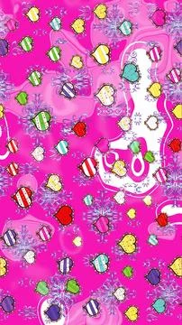 Interesting super cute abstract and nice picture Stock Illustration