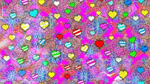 Interesting super cute abstract and nice picture Illustrazione stock