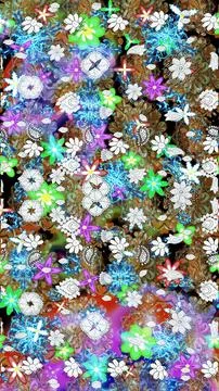 Interesting super cute abstract and nice picture Stock Illustration