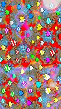 Interesting super cute abstract and nice picture Stock Illustration