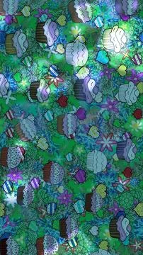 Interesting super cute abstract and nice picture Stock Illustration