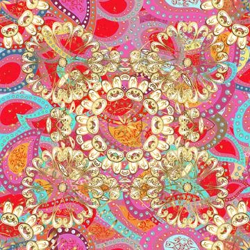 Interesting super nice abstract and cute picture Stockillustratie