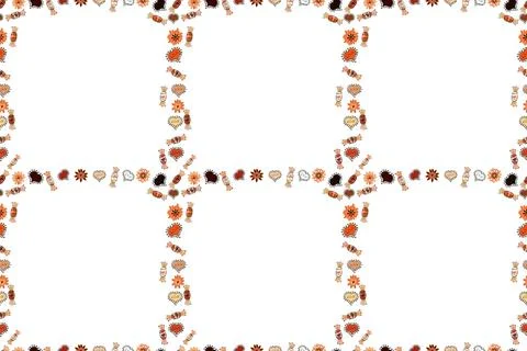 Interesting super nice abstract and cute picture Stock Illustration