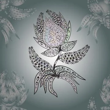 Interesting super nice abstract and cute picture Stock Illustration