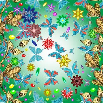 Interesting super nice abstract and cute picture Stock Illustration