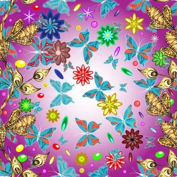Interesting super nice abstract and cute picture Illustrazione stock